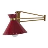 René mathieu wall light, 1950s