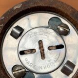 Mid-century teak pepper mill by Pede, 1960s.