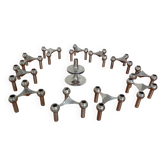 Candleholders by Ceasar Stoffi & Fritz Nagel for BMF, 1960s, Set of 12