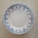 5 assiettes terre de fer Lunéville