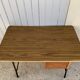 Vintage wood and formica desk 1950
