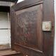 Louis XIII style two-piece recessed high wardrobe
