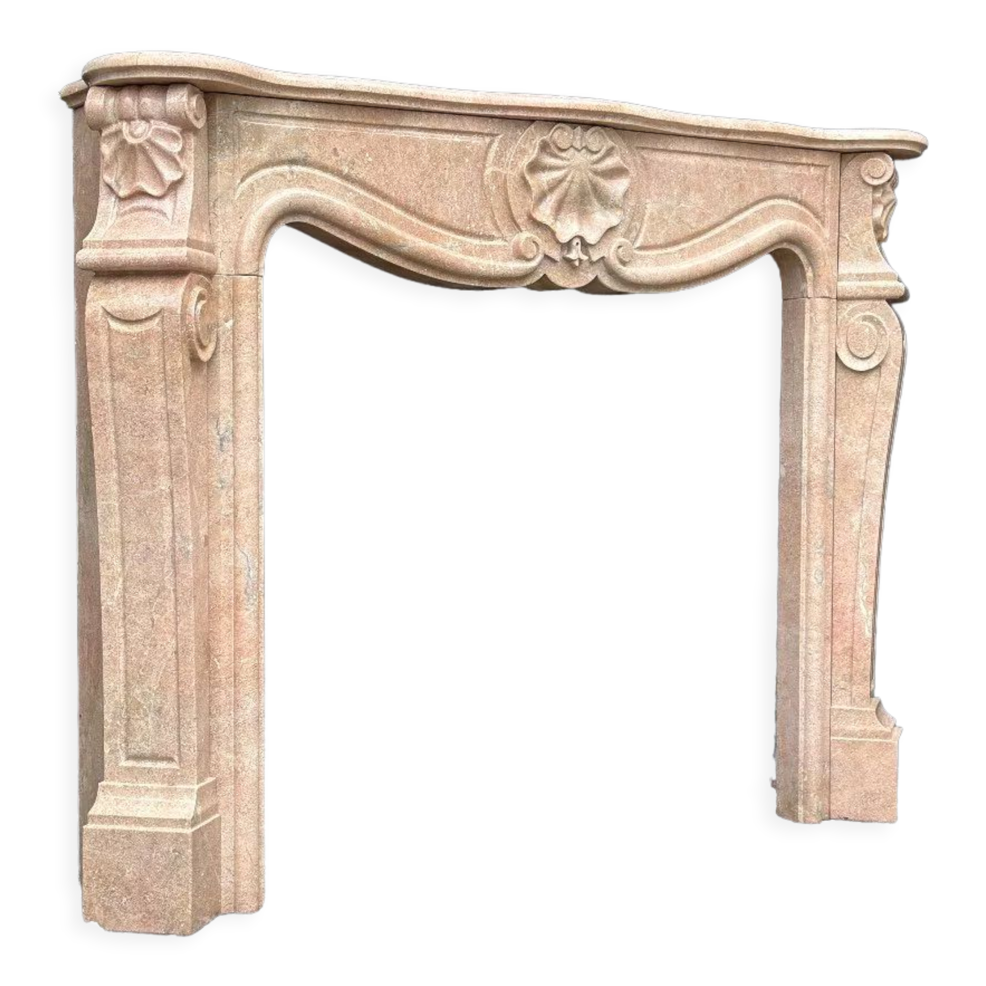 Louis XV style fireplace circa 1980