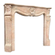 Louis XV style fireplace circa 1980