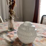 White Clichy glass walker