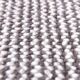 2x10 Brown White Wool Moroccan Runner Rug, 66x302Cm
