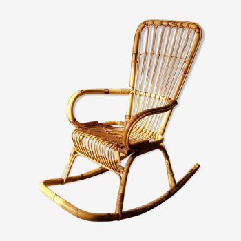 Rocking-chair rattan