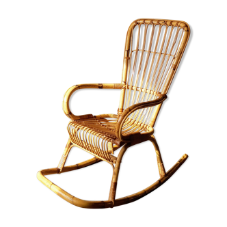 Rocking-chair rattan