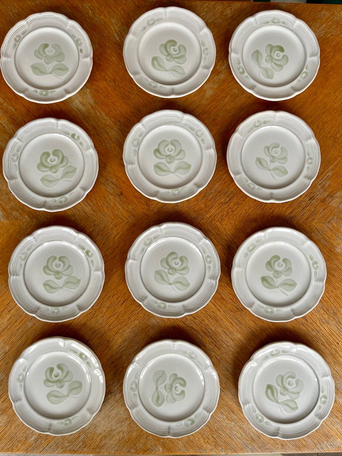 12 dessert plates in earthenware - Niderviller