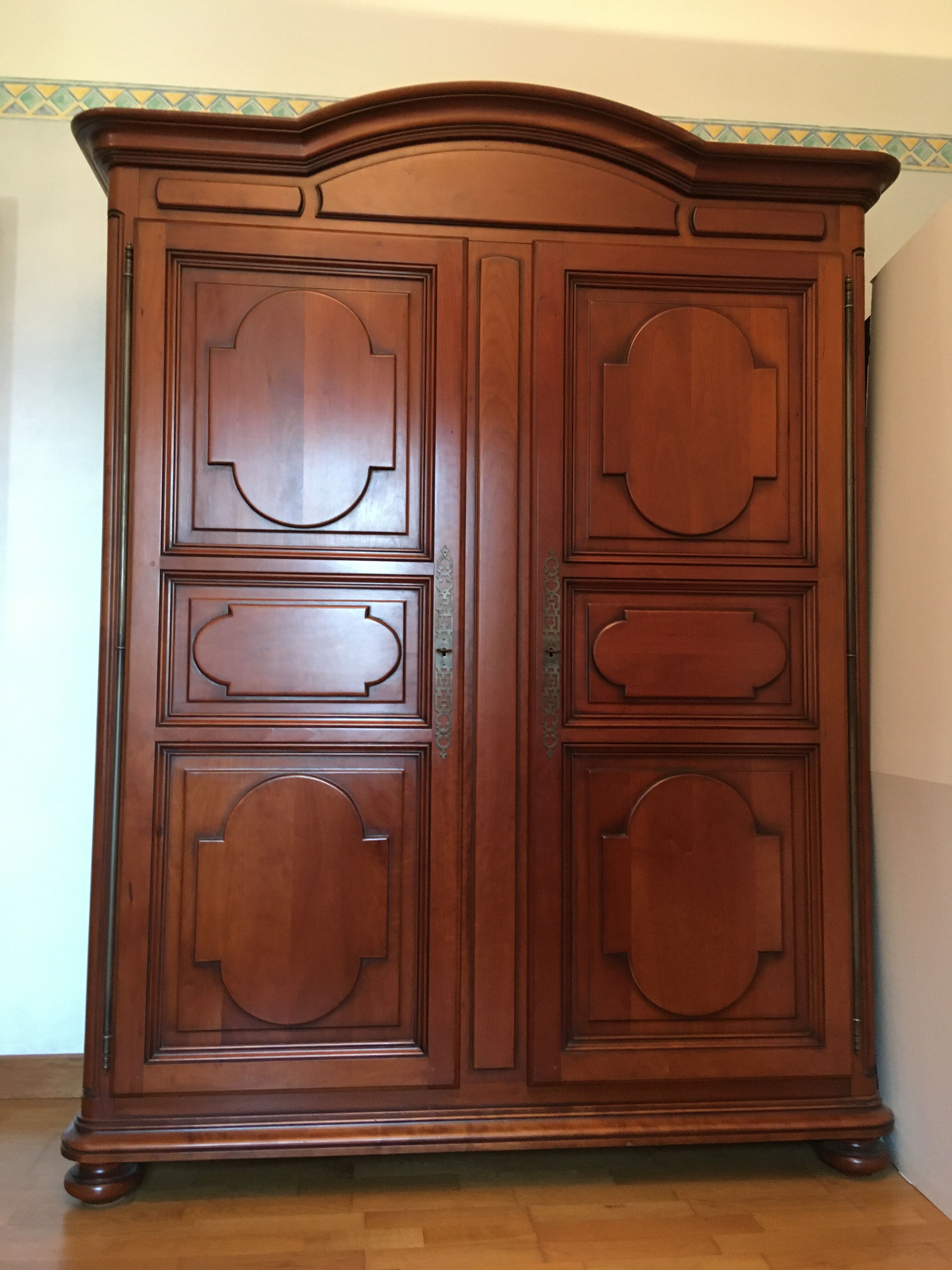 Solid cherry cabinet