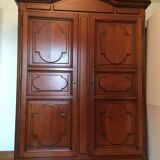 Solid cherry cabinet