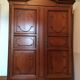 Solid cherry cabinet