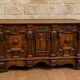Important richly carved walnut chest – Renaissance style – 17th century