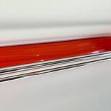 Orange towel rack by Syla from the 70s