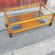 Table basse vintage Pierre Vandel Paris