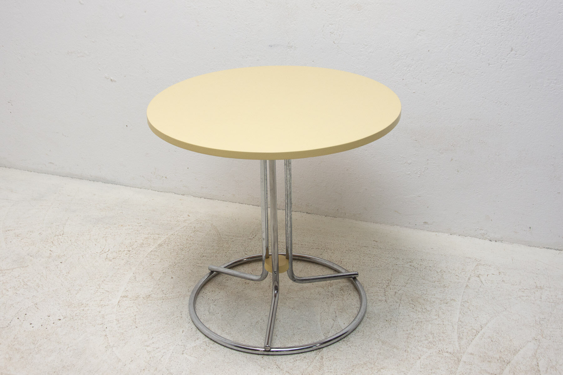 Table basse Bauhaus, années 1930, Tchécoslovaquie