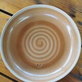 6 BP plates in Burgundy stoneware