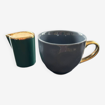 Cup and creamer set