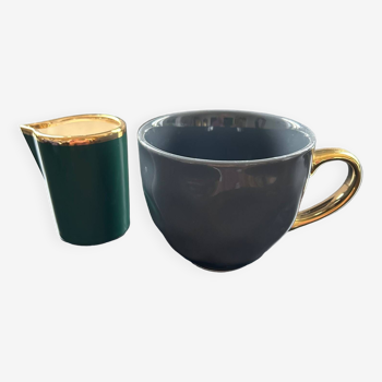 Set tasse et crémier