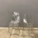 Suite of 5 chairs BONALDO IN polycarbon