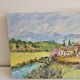 Tableau huile sur toile Paysage d'Oc signé Fernand Brenas
