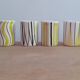 Lots de 6 petits verres en céramique style roger capron