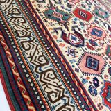 Tapis d'Orient fait main: Shirvan Perepedil ancien 180x110 cm vers 1930 !!!