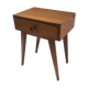 Very nice little bedside 50s, compass feet.