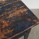 Table en pin, design danois, années 1940, fabriquée au Danemark
