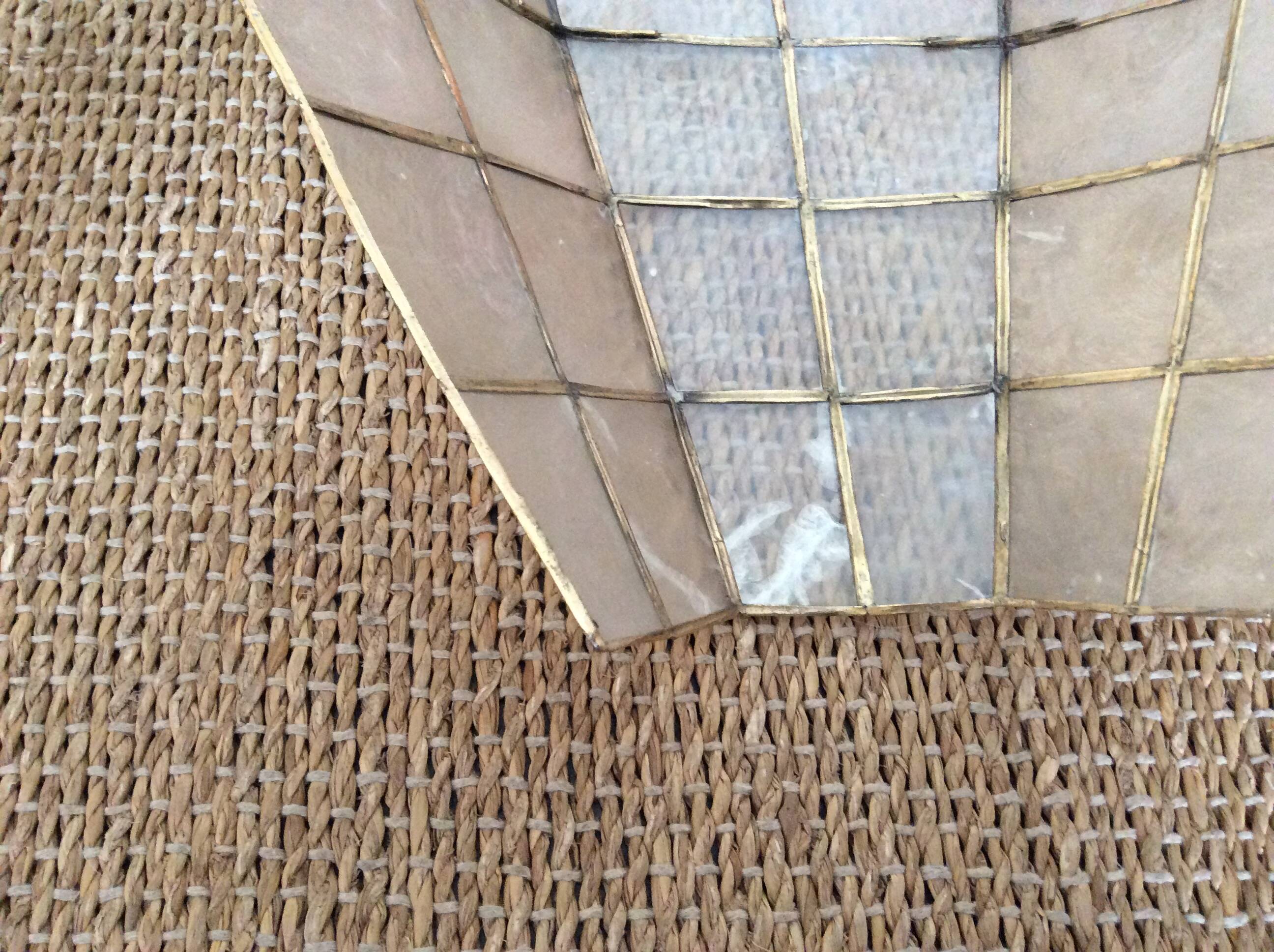 Mother-of-pearl sconces