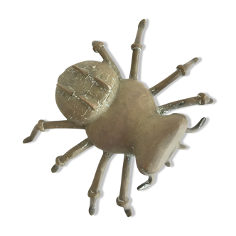 Mygale en laiton artisanat Africain