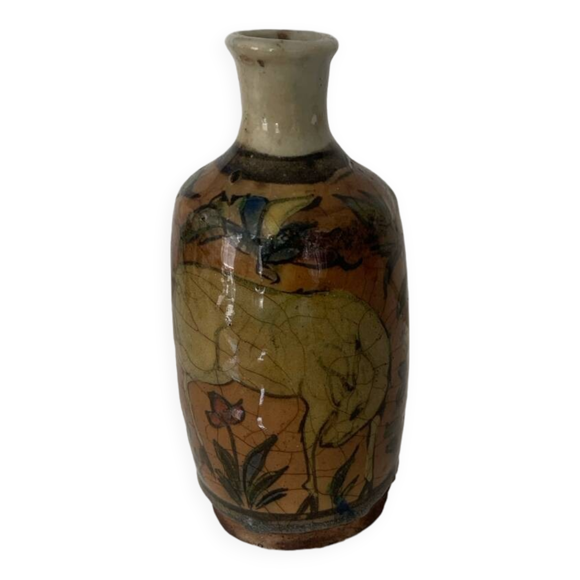 Persian ceramic vase