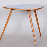 Midcentury table, beech, umakart, well-preserved condition, Czechia, 1950s