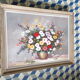 Bouquet painting 72X93 cm