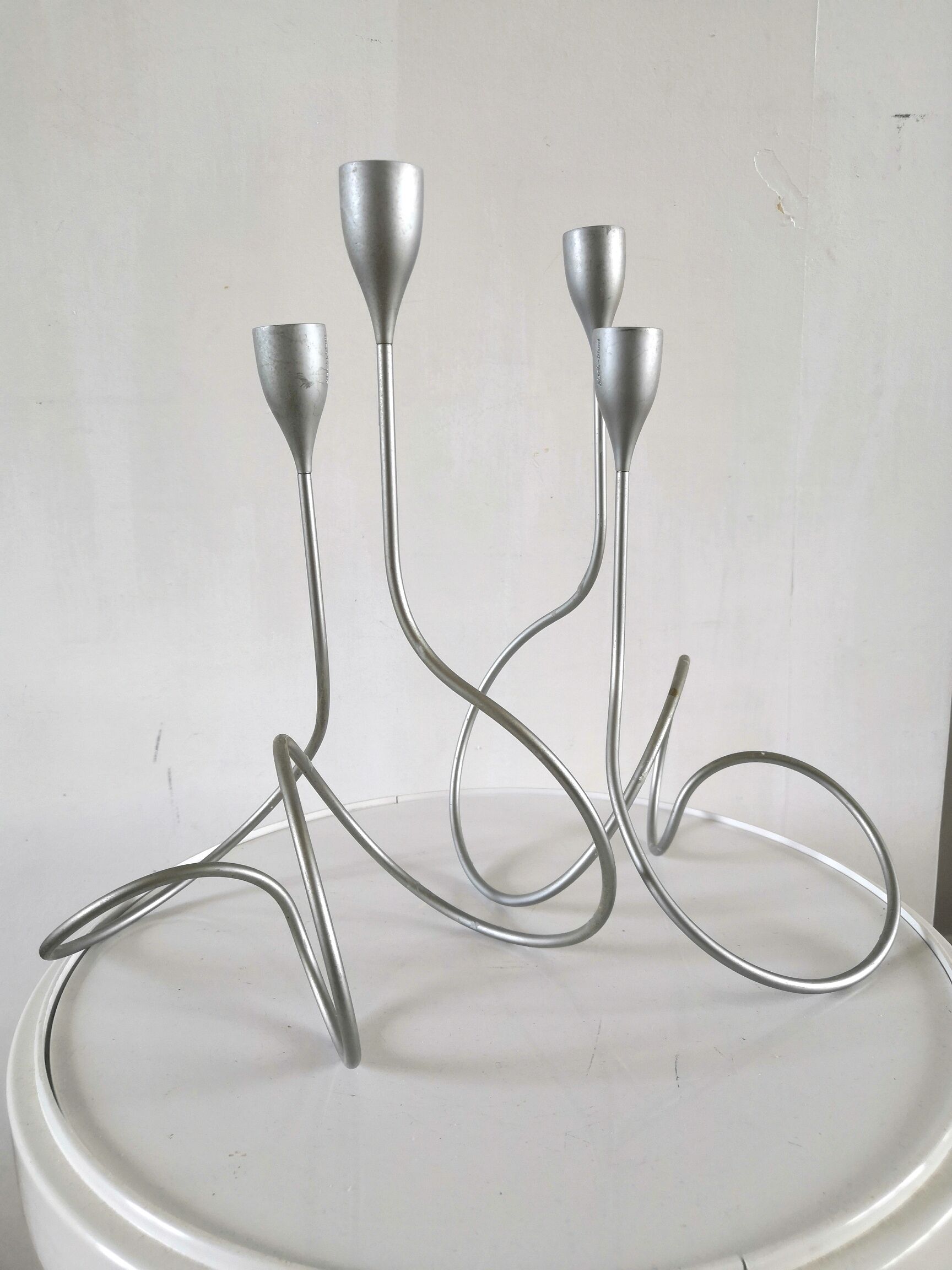 Pair of Black & Blum design candle holders