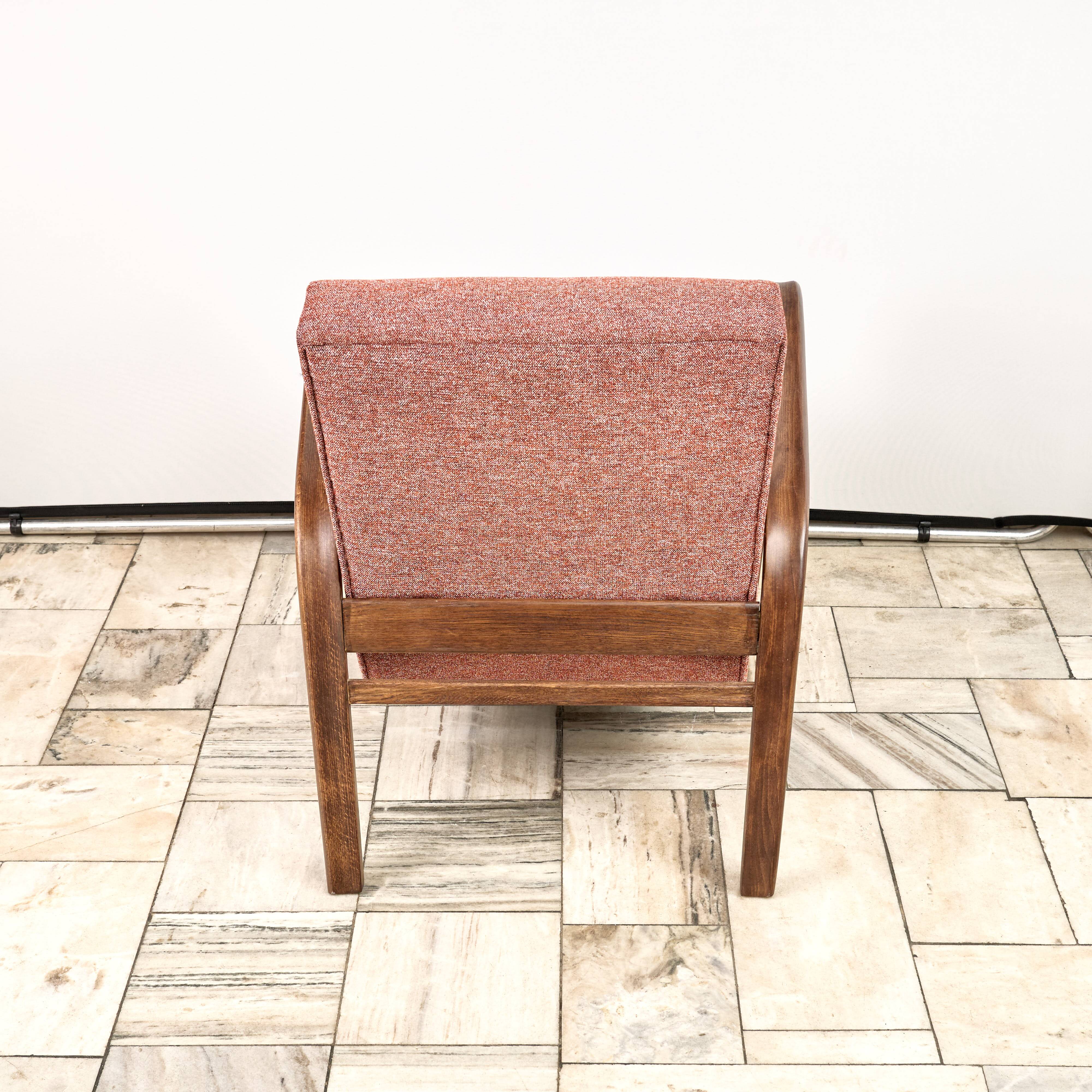 Armchair by K. Kozelka & A. Kropacek, Interier Praha, 1950s, Czechoslovakia