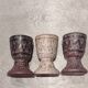 Vintage ceramic egg service by Jean Austruy