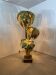 Brass Palm Tree Floor Lamp 1970s Hollywood Regency Vintage Maison Jansen