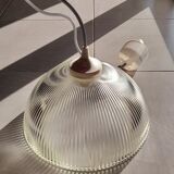 Prismatic glass pendant lamp 1950