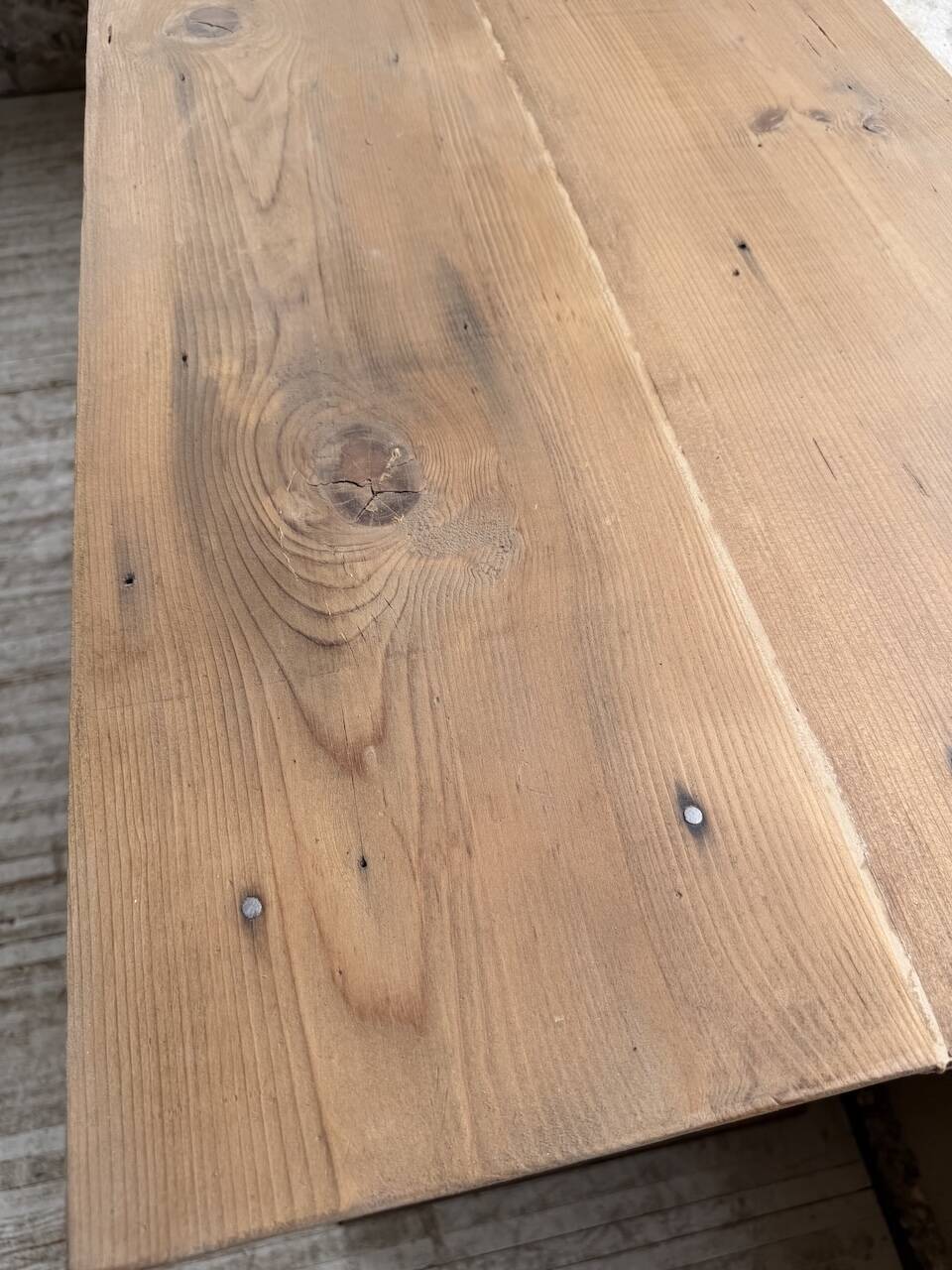 Meuble de métier pin XL années 50