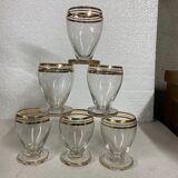 Decanter and digestive glasses