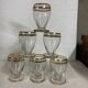 Decanter and digestive glasses