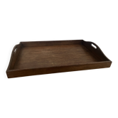 Large wooden platter
