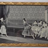 Silk tapestry