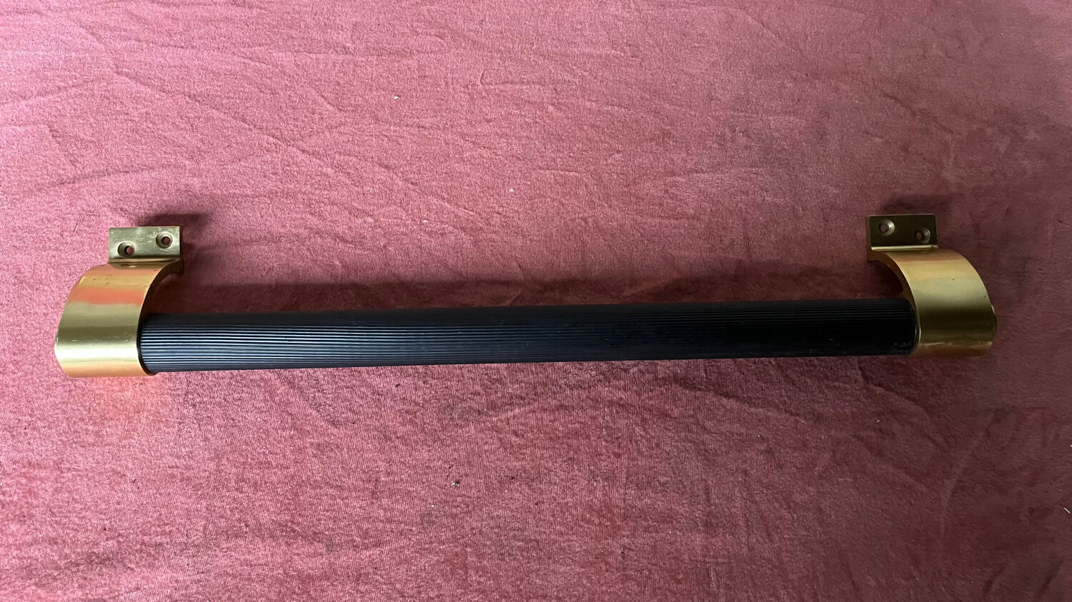 Brass towel rack 80s
