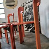 Set of 6 rey chairs by bruno rey for kusch and co