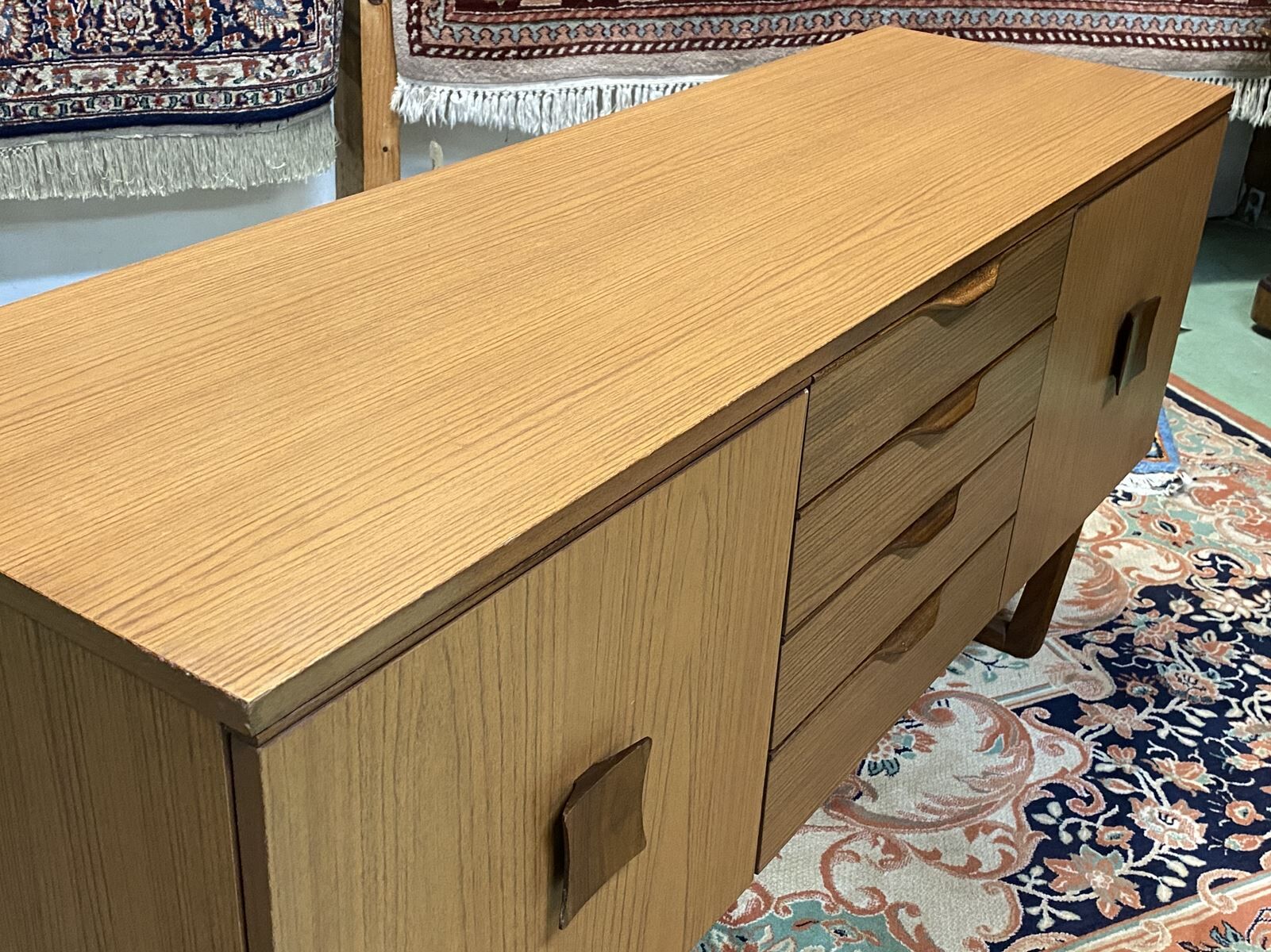 Teak veneer - from the 70s