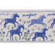 Tapis noué à la main, tapis turc vintage 49x152 cm