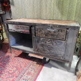 Furniture old industrial workshop