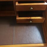 Bureau en teck style colonial